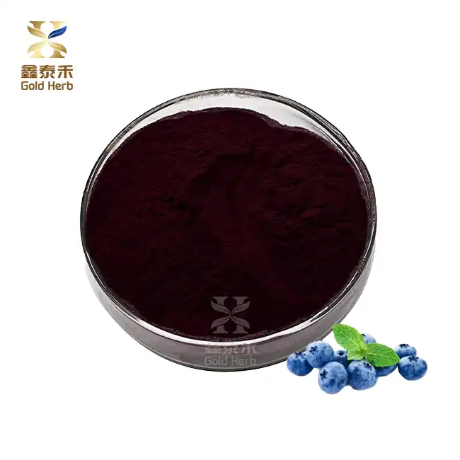 How does Bilberry Extract Powder compare to bilberry fruit in terms of benefits?
